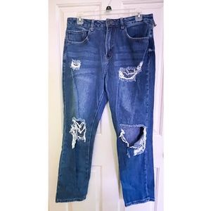 Forever 21 Ripped Jeans